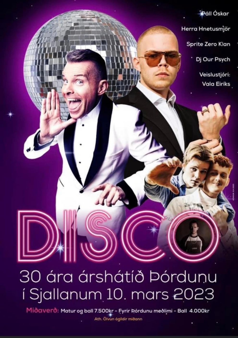 Árshátíð Þórdunu 10. mars