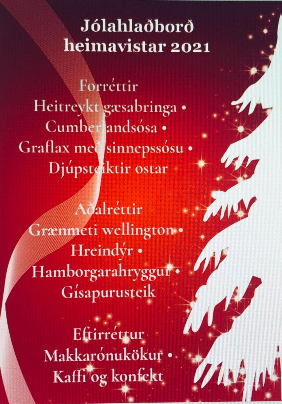 Glæsilegt jólahlaðborð framundan