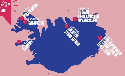 Geðlestin í hringferð um landið !