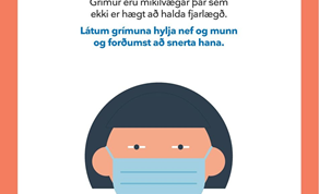 Höldum áfram að passa vel uppá sóttvarnir !