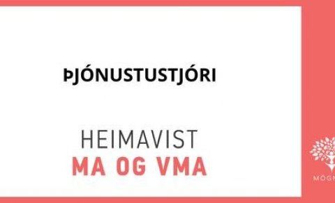 Staða þjónustustjóra laus til umsóknar