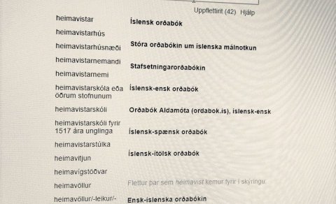 Snara.is aðgengileg fyrir íbúa