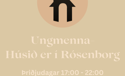 Ungmennahúsið á Akureyri er opið fyrir ungmenni á aldrinum 16-25 ára